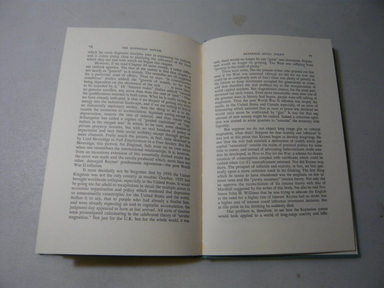 McCord Wright,THE KEYNESIAN SYSTEM,New York,1962[critica economica,inglese