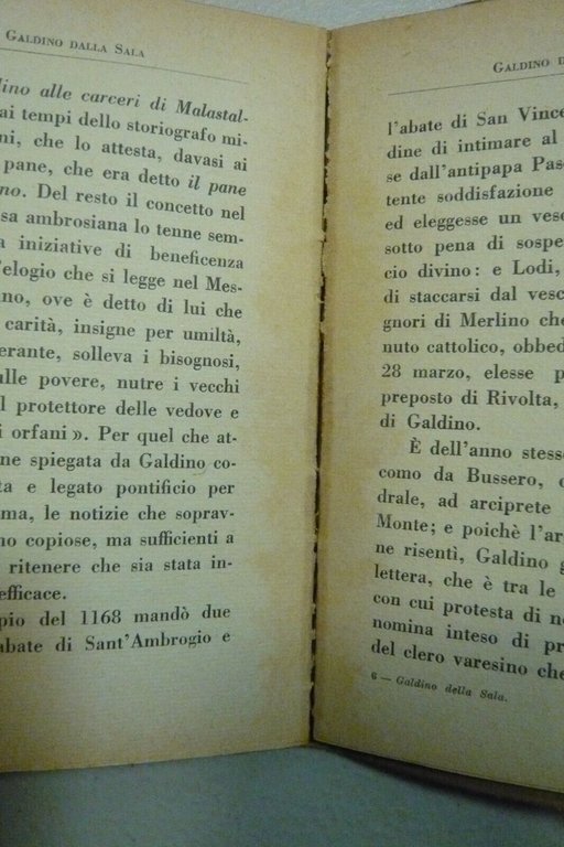 Meda,GALDINO DELLA SALA.I grandi cardinali italiani,Cappelli,Bologna, 1930