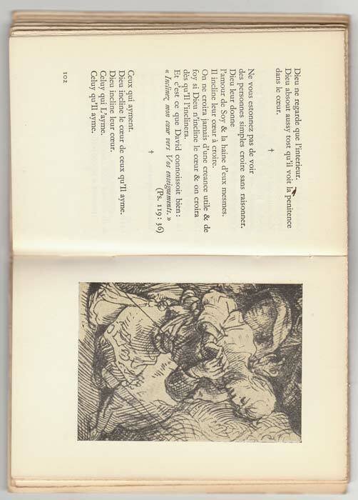 MÉDITATION AVEC PASCAL ET REMBRANDT,La Baconnière 1949[religione,filosofia,arte