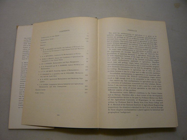 Meij,MECHANIZATION IN AGRICULTURE,Amsterdam,1960[economia industriale