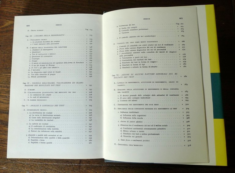 Meili,MANUALE DI DIAGNOSTICA PSICOLOGICA,1973 Giunti-Barbera[PSICOLOGIA