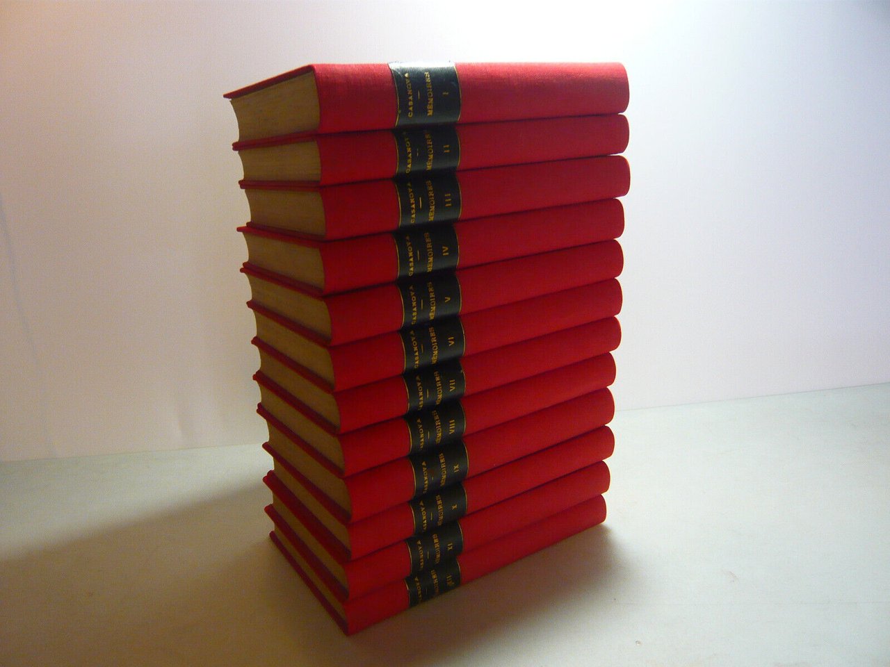 MÉMOIRES DE JACQUES CASANOVA DE SEINGALT.Écrits par lui-même,La Sirène, 1924