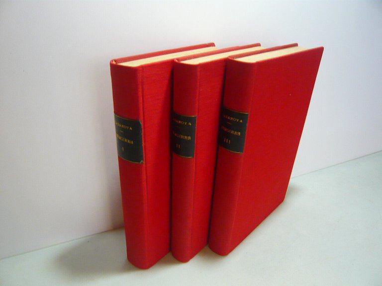 MÉMOIRES DE JACQUES CASANOVA DE SEINGALT.Écrits par lui-même,La Sirène, 1924