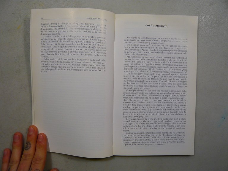 Meneghini,Emozioni, soddisfazione e giudizi di qualità del cliente,Cortina 2002