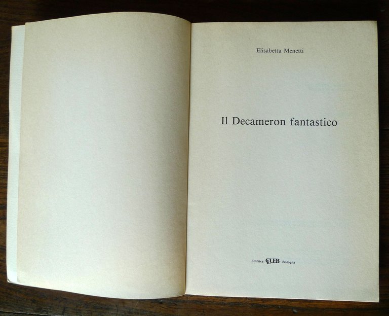 Menetti,IL DECAMERON FANTASTICO,1994 CLUEB[critica letteraria,Boccaccio | Immagine Gallery 3