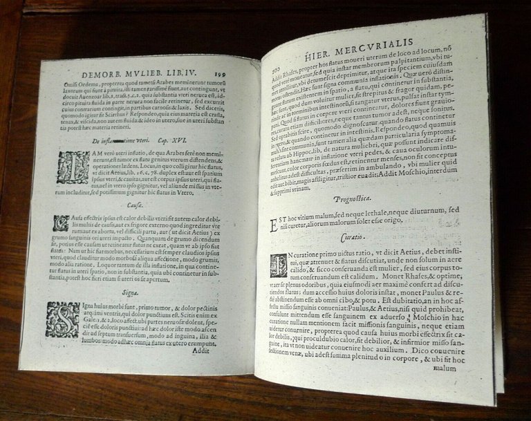 [Mercuriale]HIERONYMI MERCURIALIS DE MORBIS MULIERIBUS,1601[medicina,donne