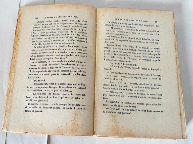 Merejkovsky,LE ROMAN DE LÉONARD DE VINCI,1928[Leonardo da Vinci,biografia