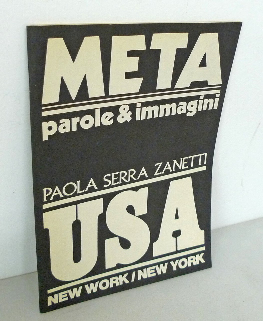 META.PAROLE & IMMAGINI n.3 1981.Speciale STATI UNITI[arte,USA,Serra Zanetti