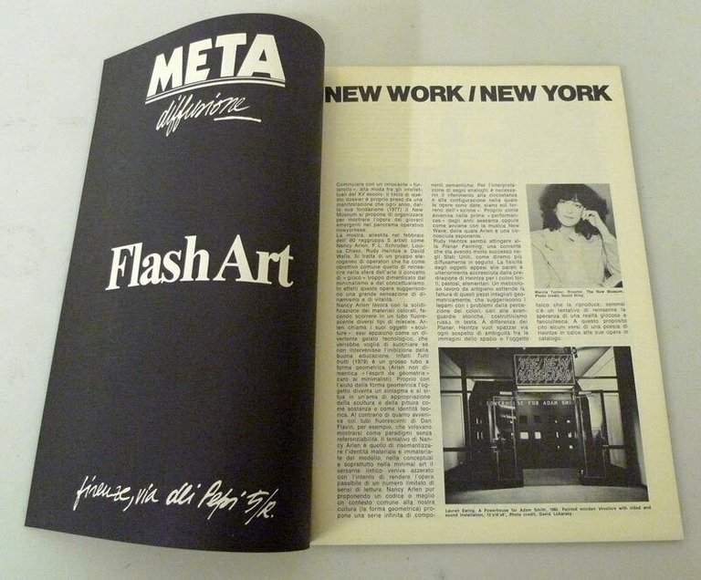 META.PAROLE & IMMAGINI n.3 1981.Speciale STATI UNITI[arte,USA,Serra Zanetti