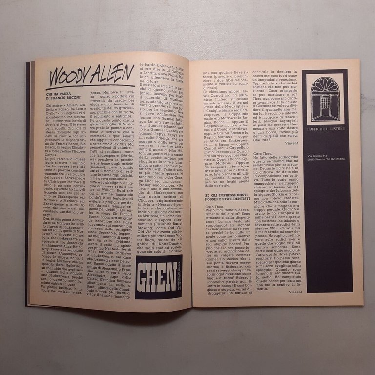 META. PAROLE & IMMAGINI Numero 2 / estate 1980[Fabio de …