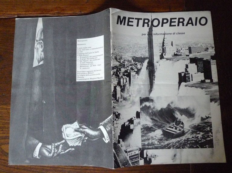 METROPERAIO n.1 1982[CONTROinformazione,Autonomia Operaia,Alfa Romeo