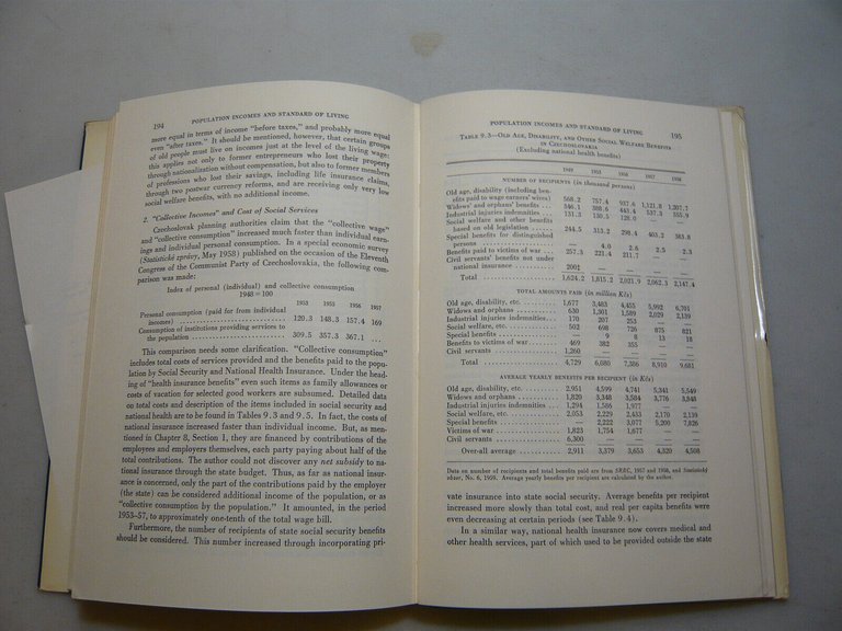 Michal,CENTRAL PLANNING IN CZECHOSLOVAKIA,California,1960[inglese