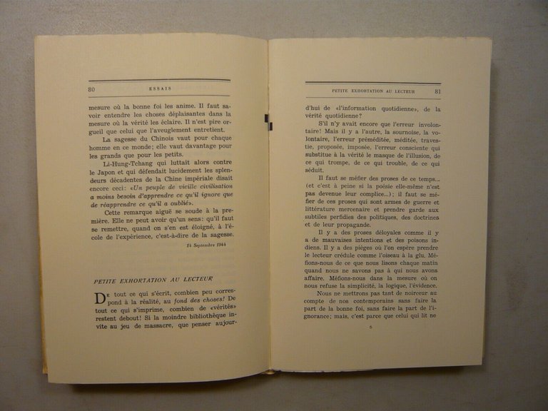 Michel Chiha,ESSAIS.I,Beirut 1980[Libano,Palestina