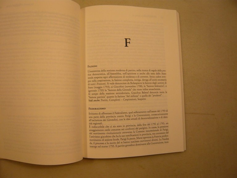Michel Vovelle LE PAROLE DELLA RIVOLUZIONE,2006[Silvia Cattini