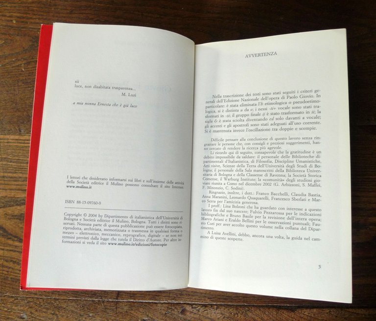 Michelacci,GIOVIO IN PARNASO,2004 Mulino[critica letteraria,arte,storia,viaggi