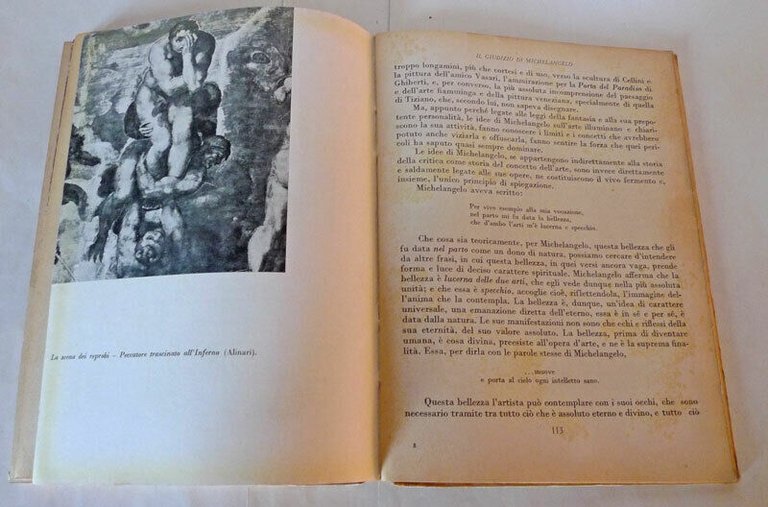 Michele Guerrisi,IL GIUDIZIO DI MICHELANGELO,1947 Anonima Veritas I^[storia arte