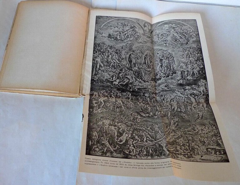 Michele Guerrisi,IL GIUDIZIO DI MICHELANGELO,1947 Anonima Veritas I^[storia arte