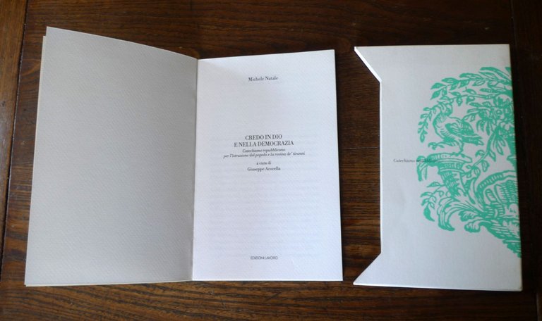 Michele Natale,CREDO IN DIO E NELLA DEMOCRAZIA.Catechismo repubblicano(1799)