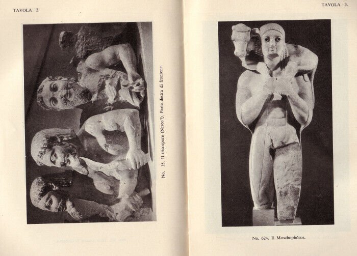 Miliadis,GUIDA BREVE DEL MUSEO DELL' ACROPOLI,1967 Atene
