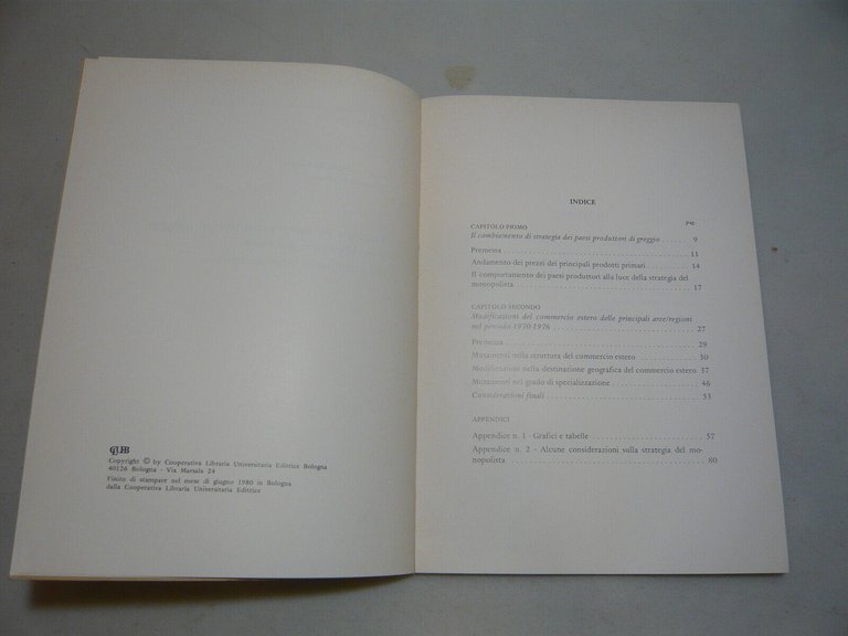 Militerno-Tondini,STRATEGIA DEI PAESI PRODUTTORI DI GREGGIO...,Bologna,1980