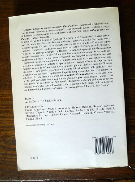 MILLEPIANI N.32 2007.GILLES DELEUZE,SASKIA SASSEN,Eterotopia[FILOSOFIA,ECOLOGIA