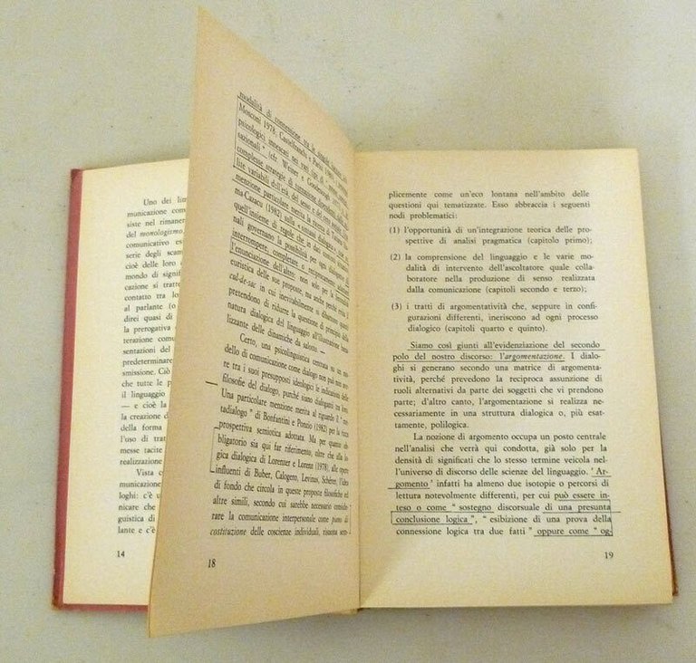 Mininni,DIALOGO E ARGOMENTAZIONE,1983 Adriatica[filosofia,linguistica,psicologia