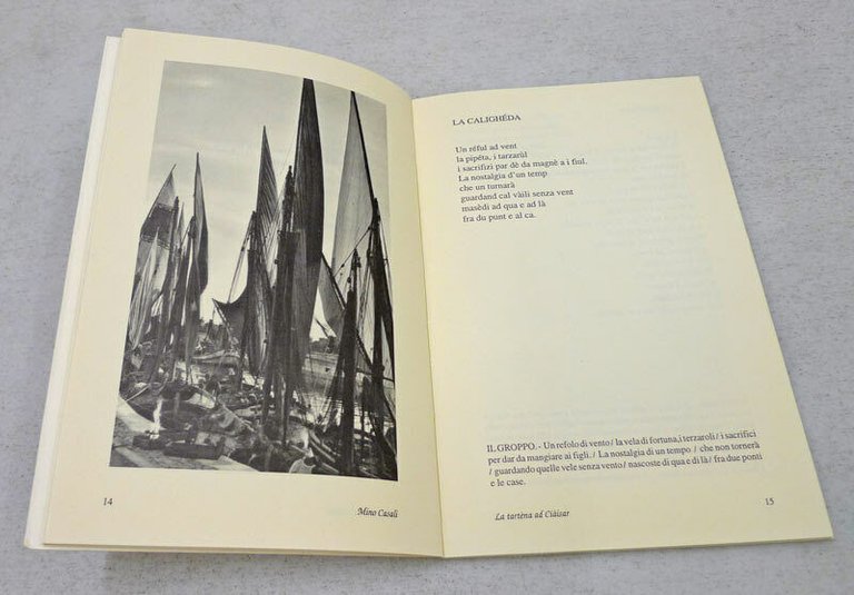 Mino Casali,LA TARTENA AD CIAISAR,1997 Ponte Vecchio[poesia,dialetto romagnolo