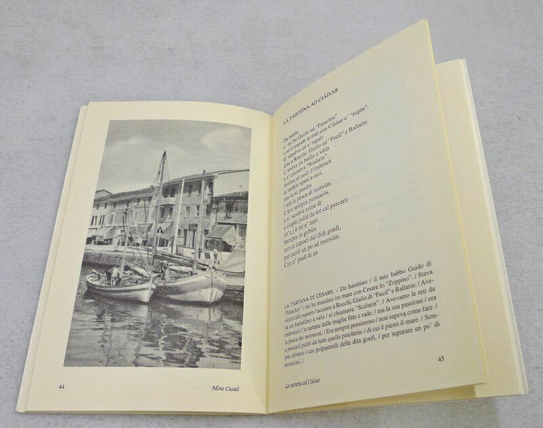 Mino Casali,LA TARTENA AD CIAISAR,1997 Ponte Vecchio[poesia,dialetto romagnolo