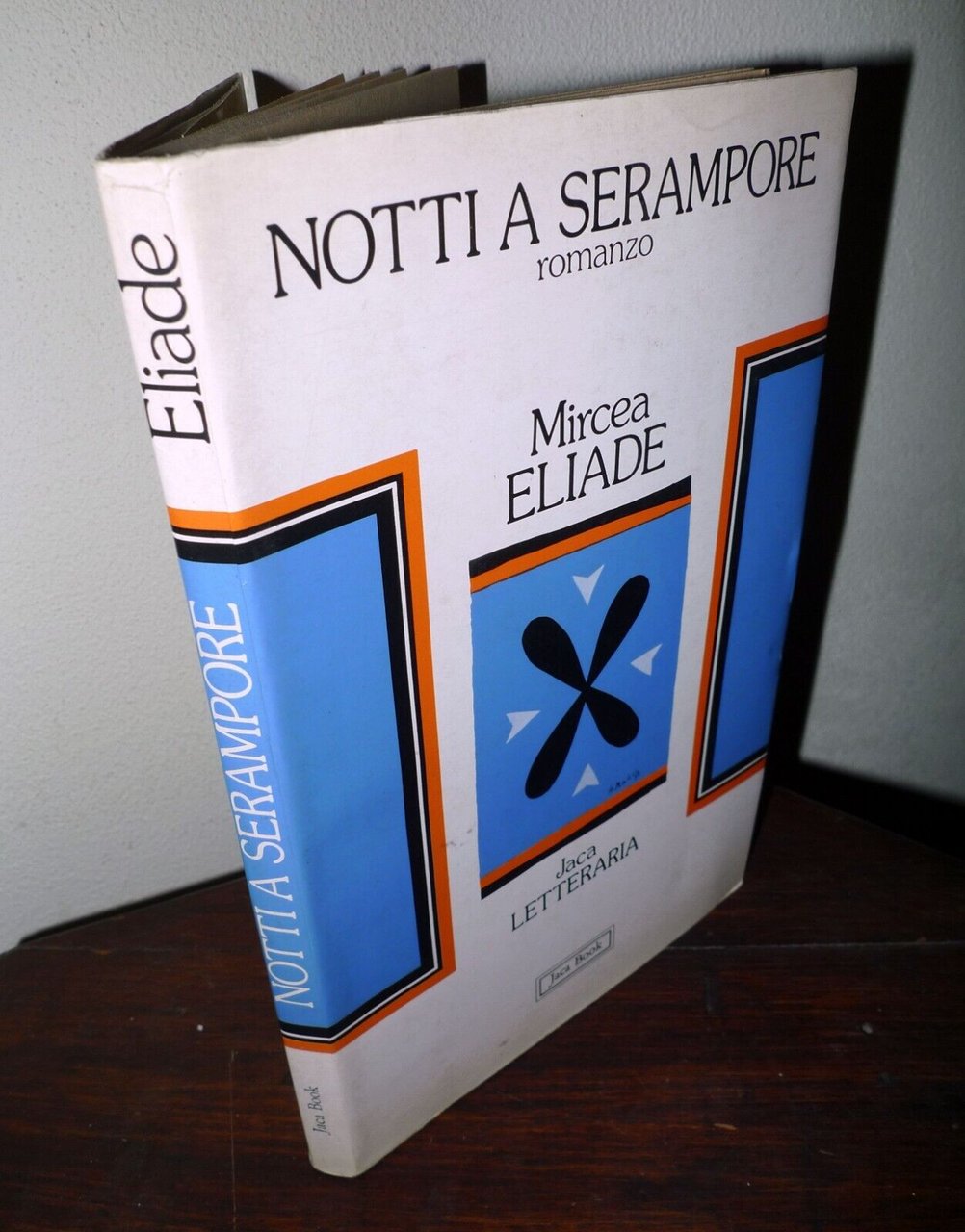 Mircea Eliade,NOTTI A SERAMPORE.Romanzo,1985 Jaca Book I^ed
