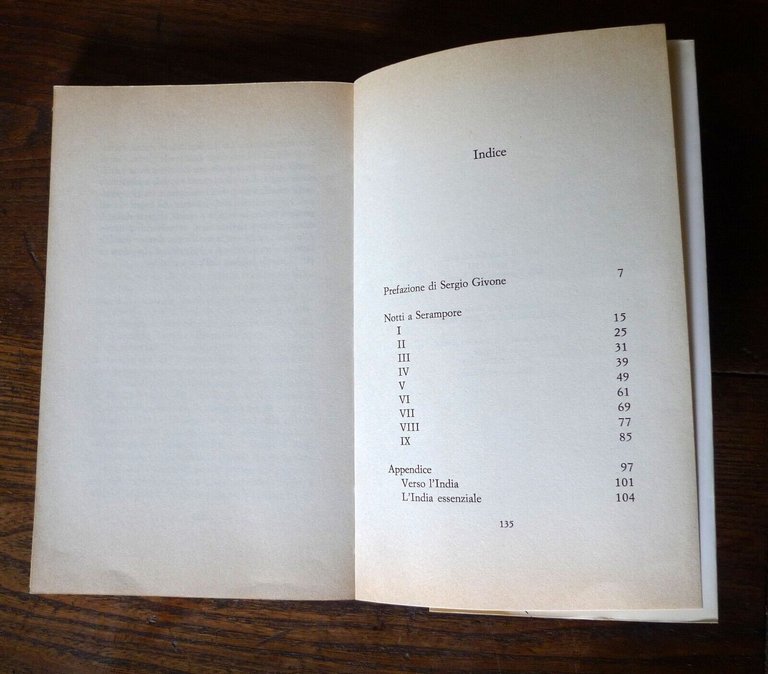 Mircea Eliade,NOTTI A SERAMPORE.Romanzo,1985 Jaca Book I^ed