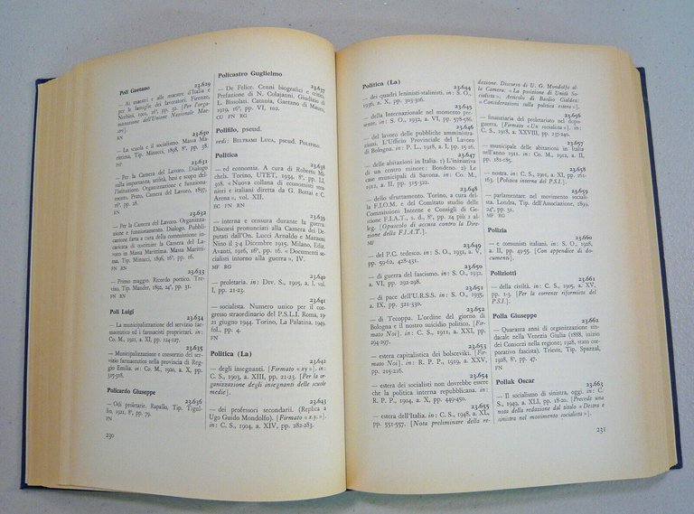 Modigliani,BIBLIOGRAFIA DEL SOCIALISMO e del movimento operaio italiano,1956