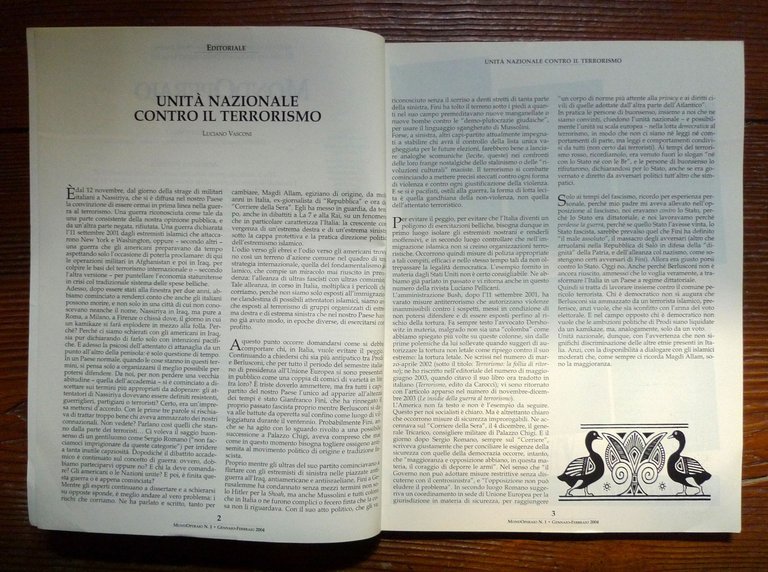 MONDOPERAIO n.1 2004.Rivista dei Socialisti Democratici Italiani | Immagine Gallery 3