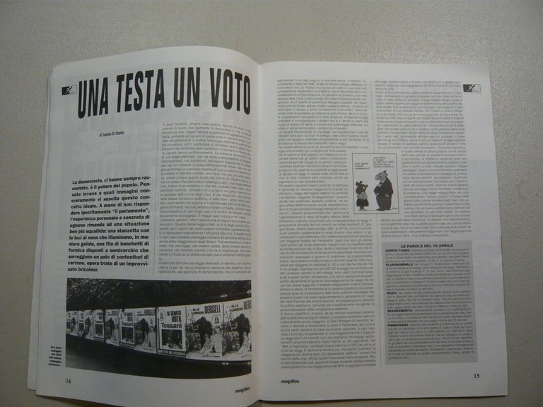 MONGOLFIERA 2 aprile 1993,settimanale di Bologna[18 aprile Referendum, Dario Fo