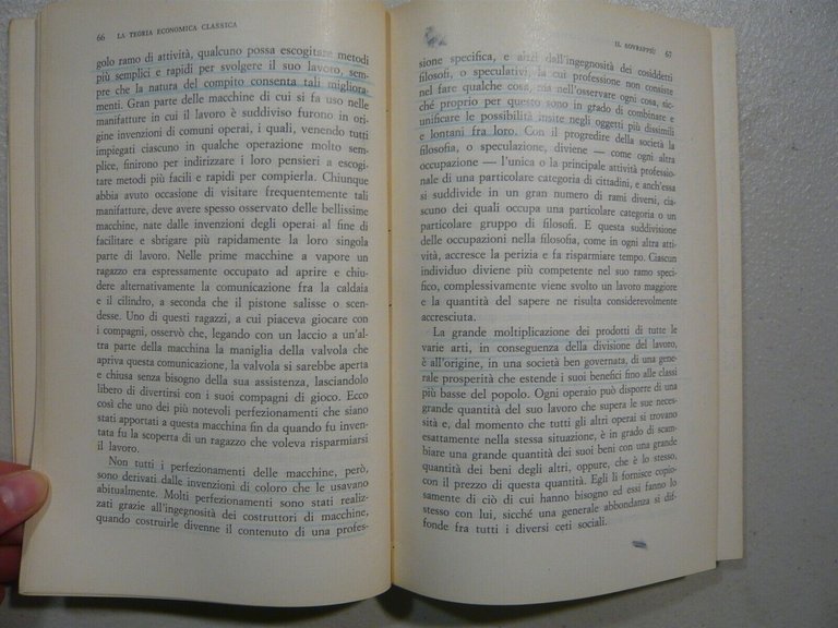 Montani,LA TEORIA ECONOMICA CLASSICA,1975