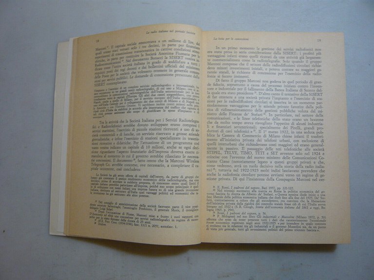 Monteleone,LA RADIO ITALIANA NEL PERIODO FASCISTA,Venezia,1976[fascismo