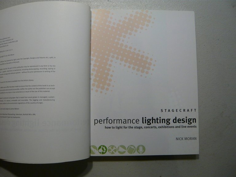Moran,PERFORMANCE LIGHTING DESIGN, 2007[illuminazione, spettacolo
