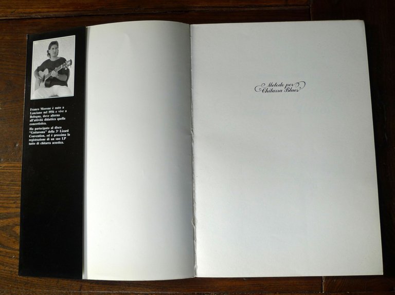 Morone,METODO PER CHITARRA BLUES,1986 Bèrben[NO CASSETTA,spartiti | Immagine Gallery 2