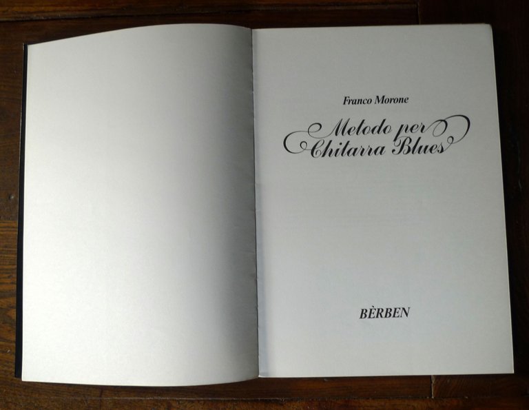 Morone,METODO PER CHITARRA BLUES,1986 Bèrben[NO CASSETTA,spartiti | Immagine Gallery 3