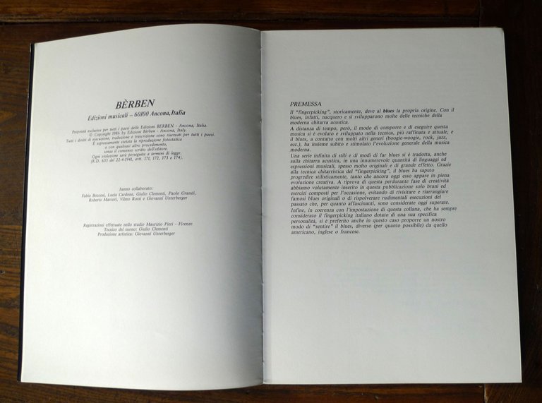 Morone,METODO PER CHITARRA BLUES,1986 Bèrben[NO CASSETTA,spartiti | Immagine Gallery 4