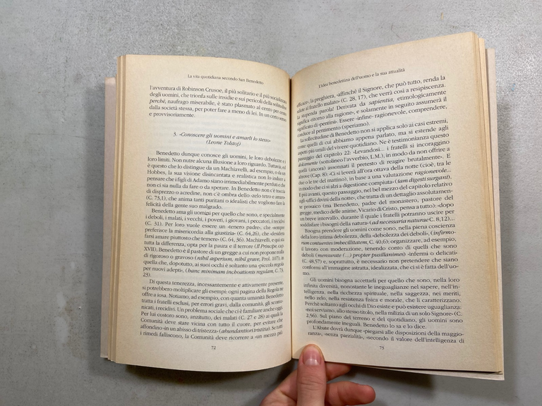 Mulin, LA VITA QUOTIDIANA SECONDO SAN BENEDETTO, Jack book 1991