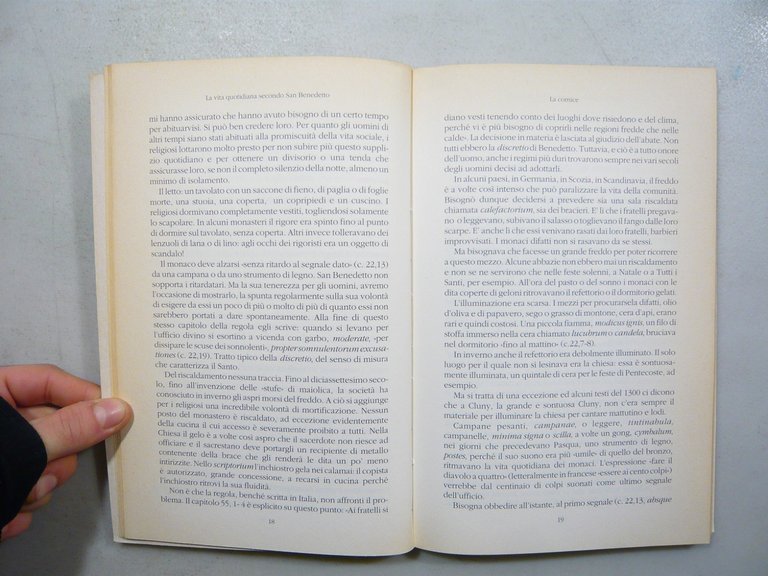 Mulin, LA VITA QUOTIDIANA SECONDO SAN BENEDETTO, Jack book 1991
