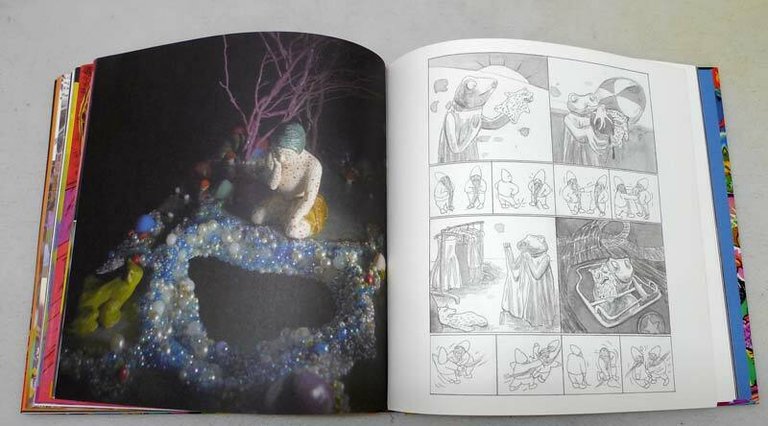 Musturi,GLOMP X,2009[catalogo,fumetti 3D,Finlandia,GLÖMP,comic art,illustrazione