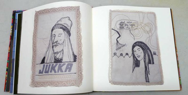 Musturi,GLOMP X,2009[catalogo,fumetti 3D,Finlandia,GLÖMP,comic art,illustrazione