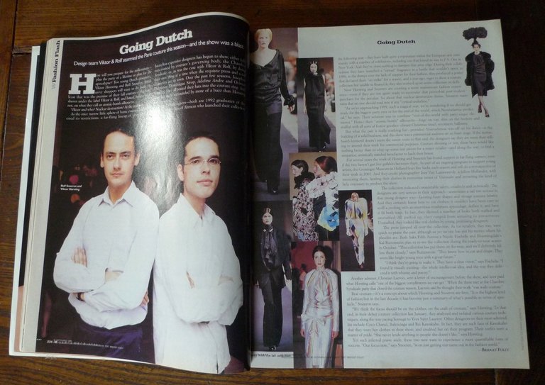 N° E MAGAZINE 2003.VIKTOR & ROLF.PREMIÈRE DÉCENNIE[moda,fashion