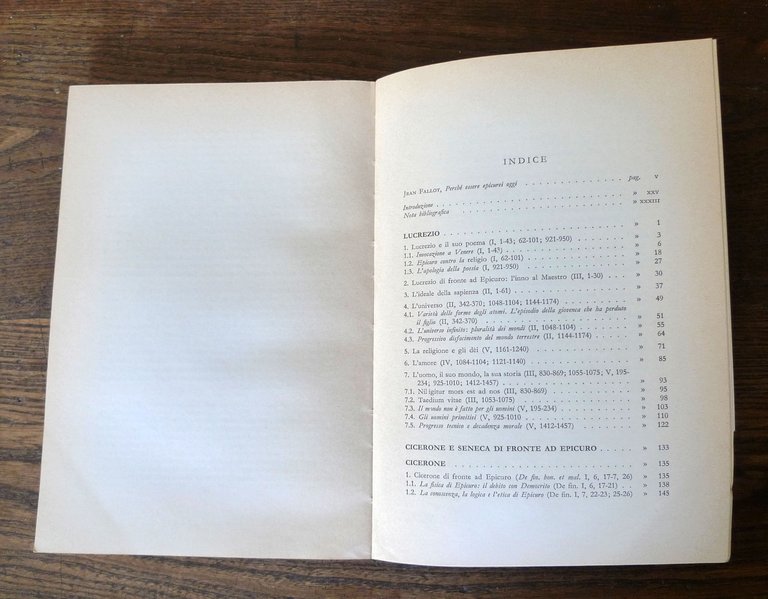 Namia,EPICURO A ROMA.Antologia di Lucrezio,Cicerone,Seneca,1983 Paravia | Immagine Gallery 5