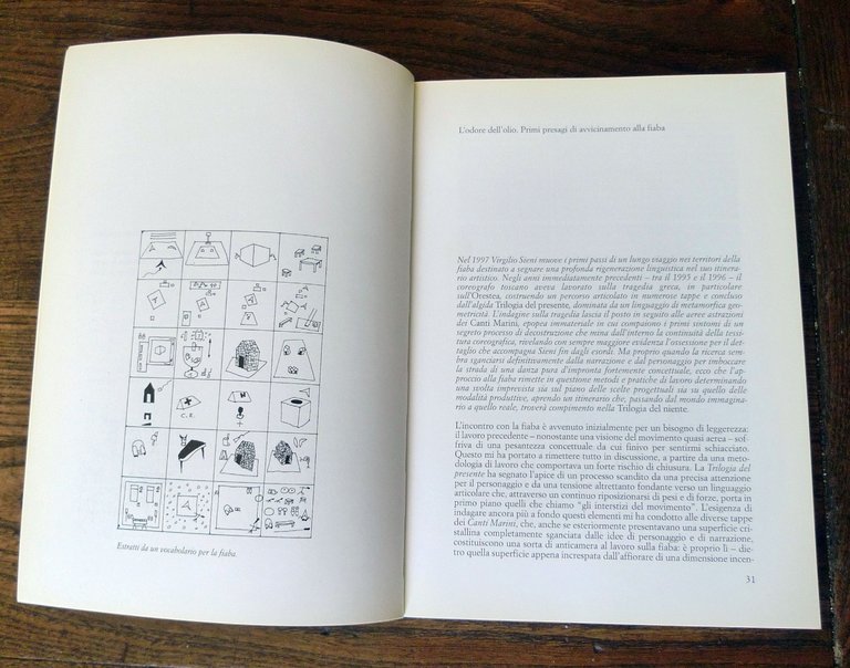 Nanni,ANATOMIA DELLA FIABA.VIRGILIO SIENI TRA TEATRO E DANZA,2002 Ubulibri