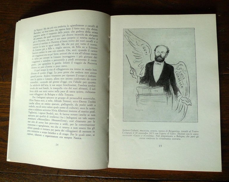 NASÌCA(AUGUSTO MAJANI)E LA SUA BOLOGNA,1968 Tamari[storia locale,caricature