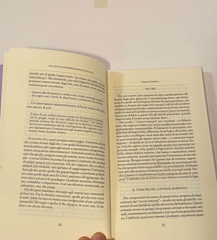 Nathan,UNA NUOVA INTERPRETAZIONE DEI SOGNI, Raffaello Cortina 2011