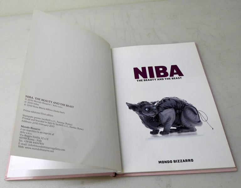 Niba,THE BEAUTY AND THE BEAST,2010 Mondo Bizzarro[catalogo arte contemporanea