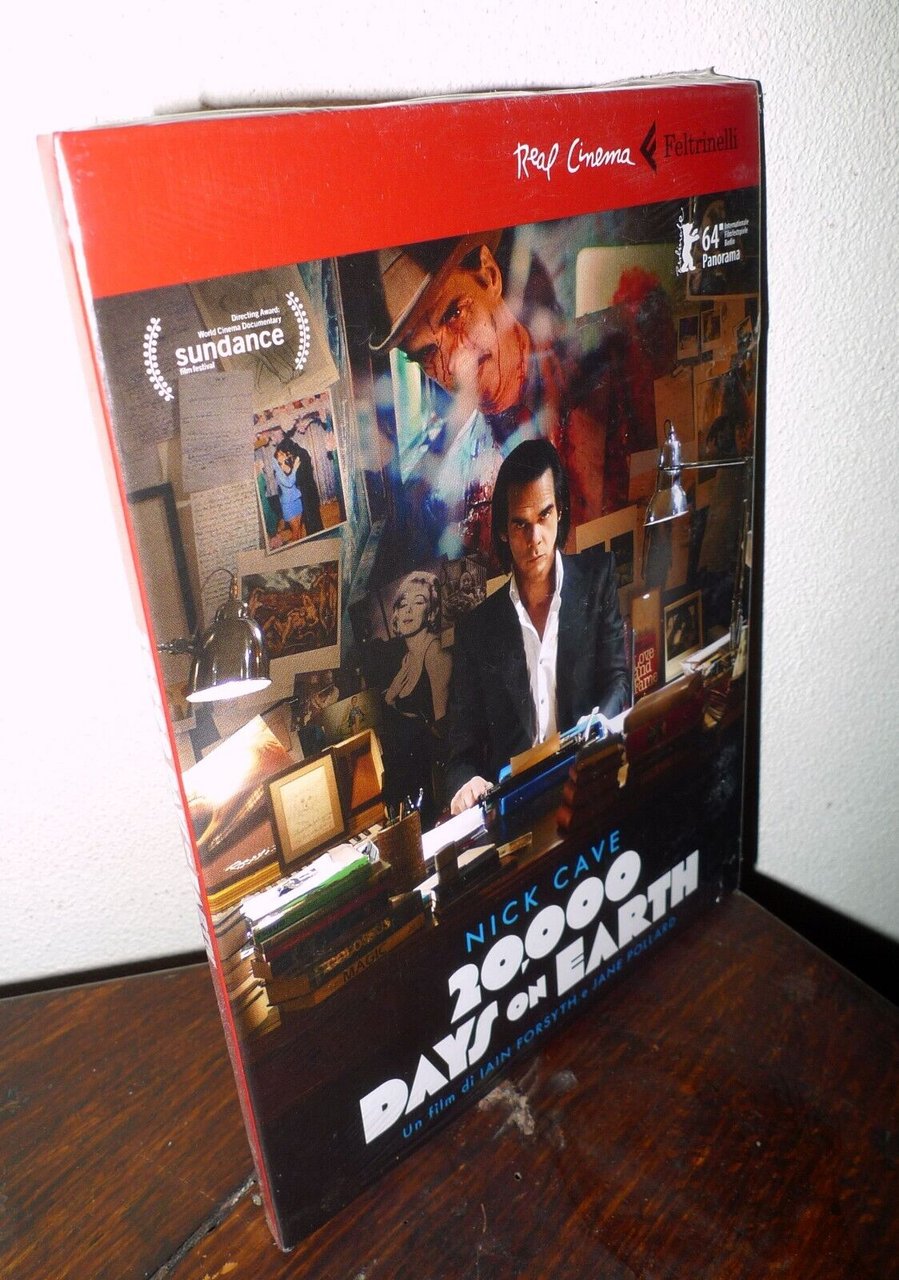 NICK CAVE.20,000 DAYS ON EARTH.LIBRO+DVD,2014[FILM Iain Forsyth/Jane Pollard
